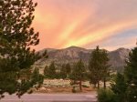 Mammoth Lodging Sunrise 1- View of Sherwin Mountains from the Condo